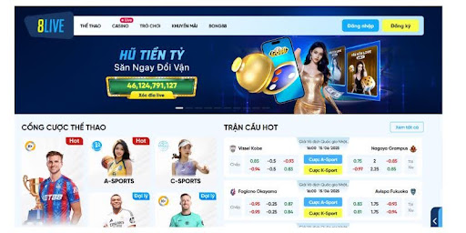 Cập nhật link truy cập nhà cái 8Live mới nhất